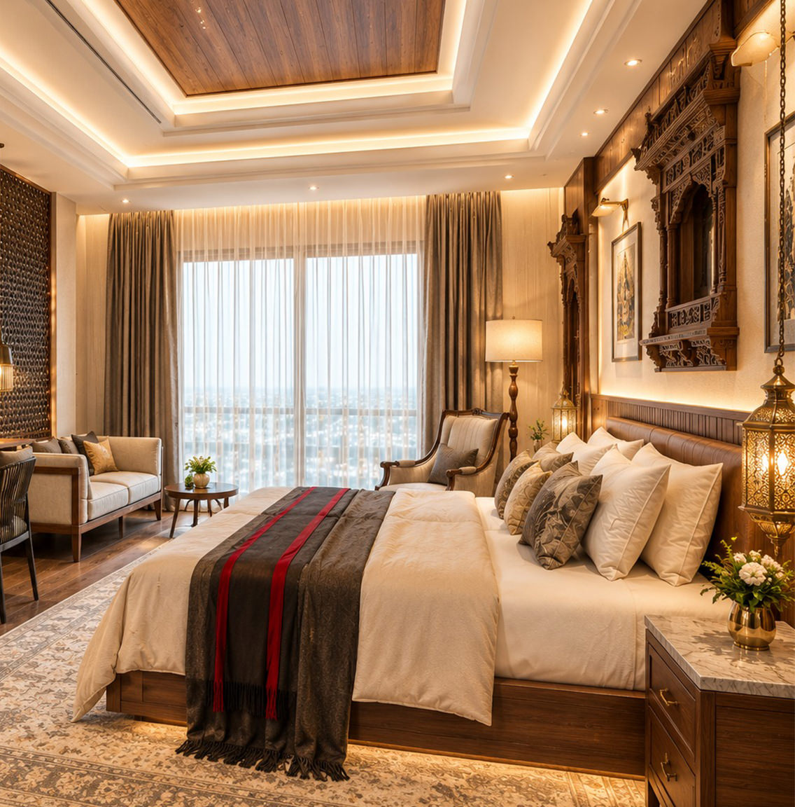 Premier room interior at Hotel Parkland